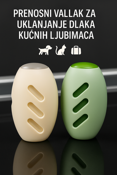 Prenosni valjak za uklanjanje dlaka za kucne ljubimce 1 + 1