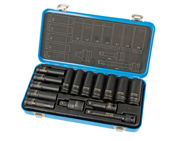 KLJUČ NASADNI 1/2&quot; KOVANI SET 16 KOM*