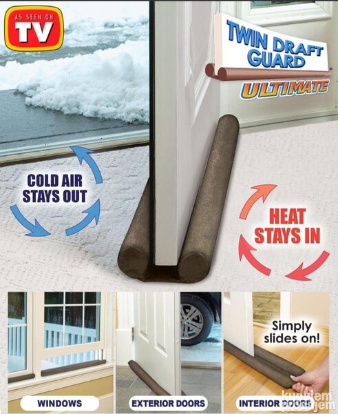 Revolucionarni dvostruki izolator za prozore i vrata*