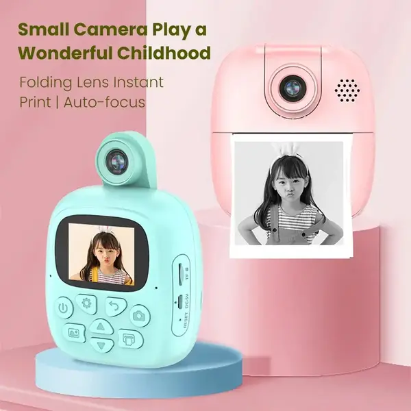 Fotoaparat i štampač dečija kamera