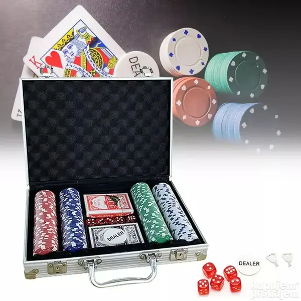Poker Set 300 Čipova