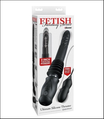 Vibrator sa pomeranjem Ultimate Silicone Thruster