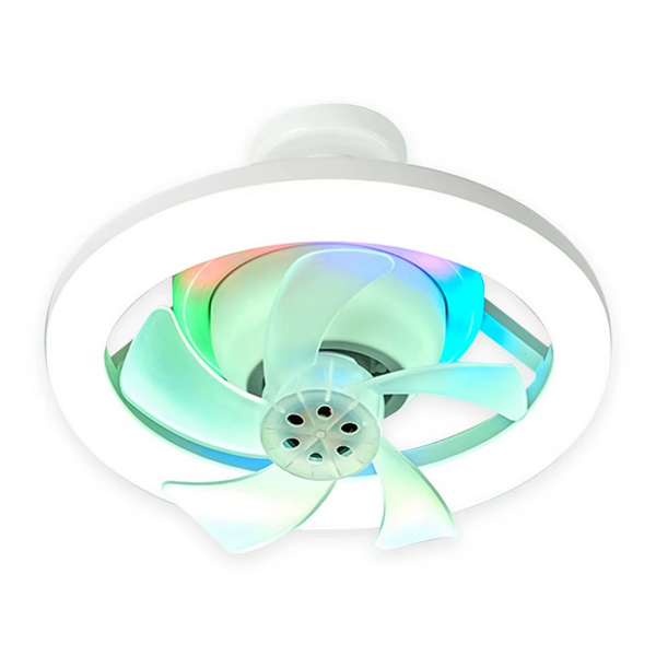 Led luster sa ventilatorom E27