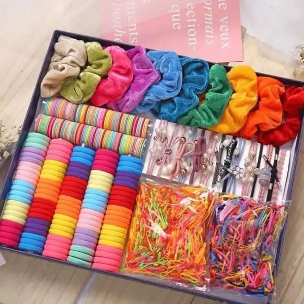 Set gumica i dodataka za kosu 1175