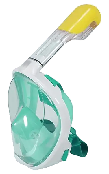 Maska za ronjenje sa disaljkom ZELENA