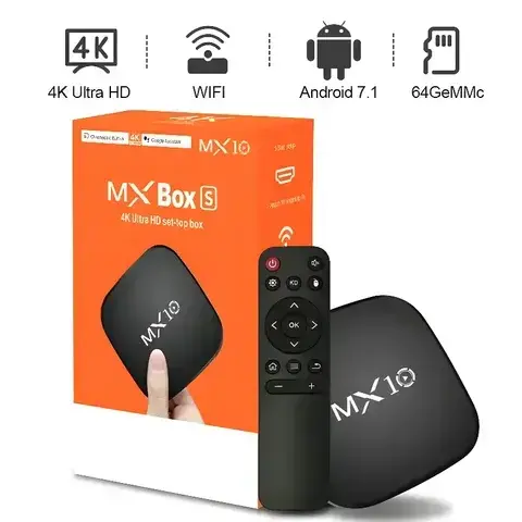 Smart Tv Box MX 10 pro 4k Ultra HD