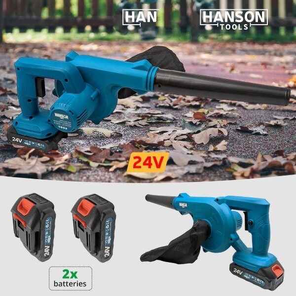 HANSON AKU DUVAČ LIŠĆA/USISAVAČ 24V