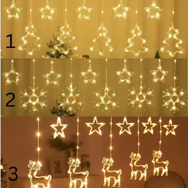 LED BOŽIĆNA SVETLOSNA ZAVESA