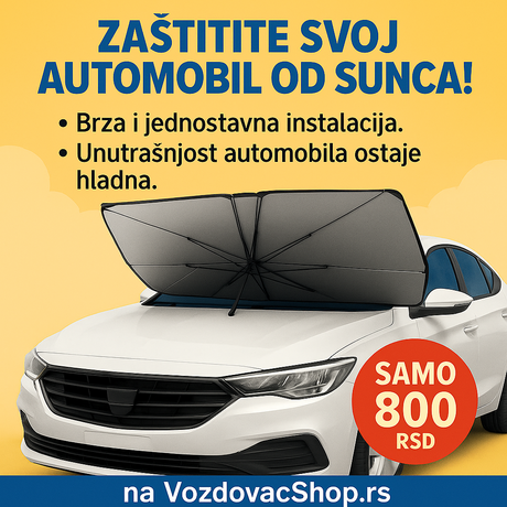 Auto kišobran za zaštitu od sunca