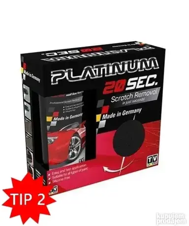 Platinum pasta za ogrebotine-20 sekundi
