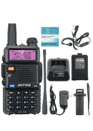 Toki Voki UV5R plus Baofeng Motorola Vodootporna radio stanica uv-5r