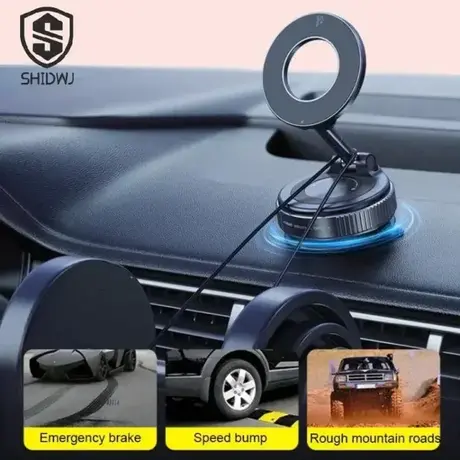 Magnetni Držač za Telefon - N52 Magnet, 360 Rotacija-Vakum