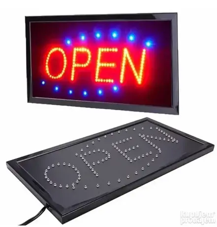 LED Reklame  48x25cm – Svetleći Natpis za Izlog