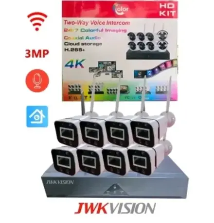 VIDEO NADZOR sa 8 WIFI kamera wi fi video nadzor SET KOMPLET