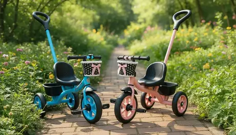 Dečiji Tricikl 2u1 sa Ručkom