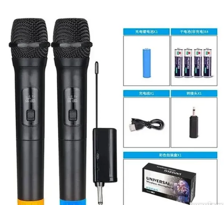 Mikrofon set DM-3306 Bežični Wireless-Mikrofo