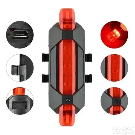 punjivo USB LED svetlo za bicikle