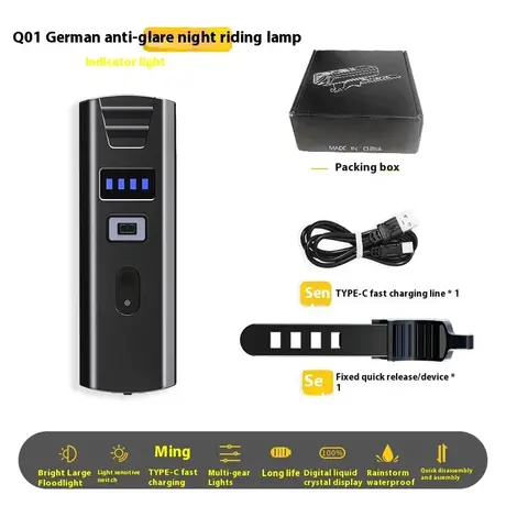 Q01 pametno senzorsko svetlo za bicikle