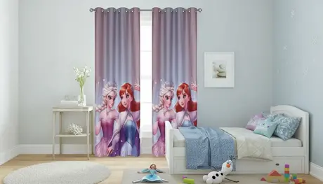 Dečiji Draper Ana i Elsa 140x260cm