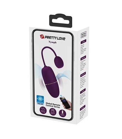 Ljubicasto vibro jaje aplikacija Nymph