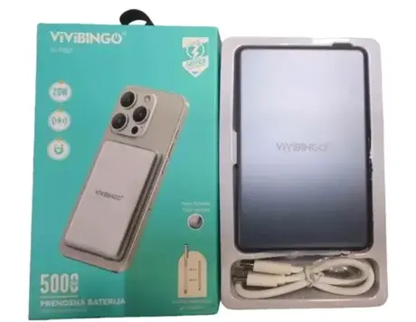 ViVIBINGO prenosna magnetna baterija