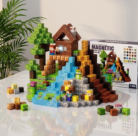 Kreativni Set Magnetnih Kockica