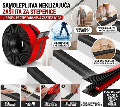 Samolepljiva Gumena Zaštitna Traka