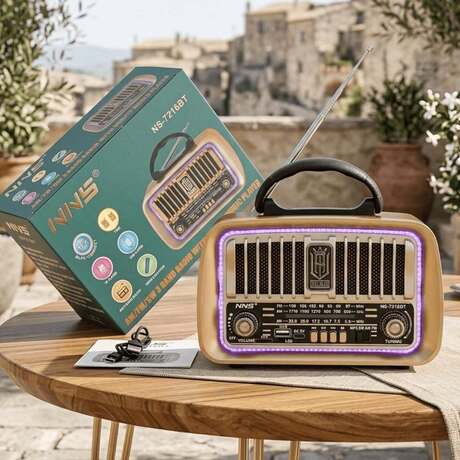 Retro radio NS-7216BT