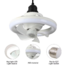Led luster sa ventilatorom E27