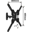 TILT 17-55 SHORT ARM nosac za TV