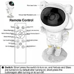 Noćno LED svetlo – projektor Astronaut