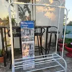 Dupli stender za garderobu sa policama 48kg