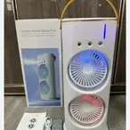 Dupla velika klima ventilator 3u1 sa rasprsivacem