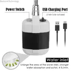 Tus za kupanje na otvorenom USB punjivi tus