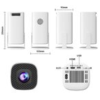 P30 MAX Android Projektor i Retro Konzola