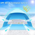 Sator za plazu Pop-up Šator 200 CM