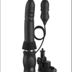 Vibrator sa pomeranjem Ultimate Silicone Thruster