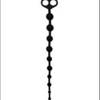Crne silikonske analne kuglice / Silicone Anal Beads