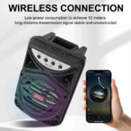 Bluetooth Zvučnik Karaoke sa mikrofonom ZQS1480
