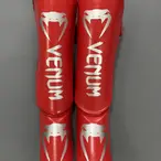 Venum stitnici za podkolenice Crvene