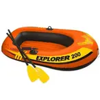 Čamac sa veslima i pumpom set 185x94x41cm Explorer Intex 58331