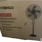 Ventilator sa daljinskim - crni AKCIJA