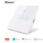 Wifi pametni prekidač za svetlo ugradni 3 tastera