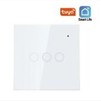 Wifi pametni prekidač za svetlo ugradni 3 tastera