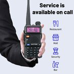 Toki Voki UV5R plus Baofeng Motorola Vodootporna radio stanica uv-5r