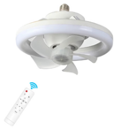 Led luster sa ventilatorom E27