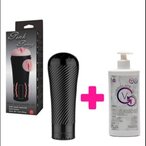 Masturbator Lampa + Lubrikant V500ml