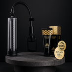 Pumpa za penis Basic Penis Pump + TITAN GOLD