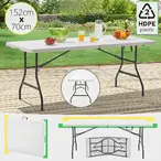 Sklopivi stol FOLD AWAY 152x70cm