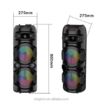 Zvučnik ZQS2801 je prenosivi Bluetooth zvučnik